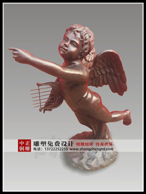 西方小(xiǎo)天使人物(wù)雕塑