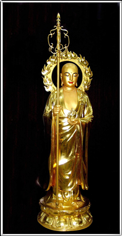 地藏菩薩銅像|地藏菩薩銅雕塑