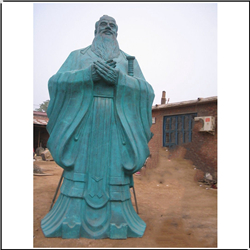 大(dà)型青銅孔子像鑄造
