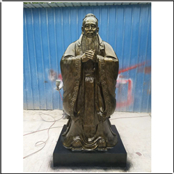 銅雕2米孔子銅像