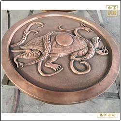神龜圓浮雕工(gōng)藝品