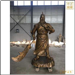 銅雕關公神像價格 