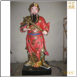 紅衣李天王銅像