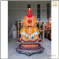 加工(gōng)鑄造純銅龍王神像