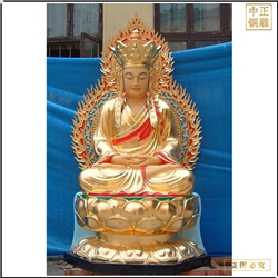 65厘米地藏王銅佛像