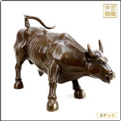 銅牛雕塑鑄造