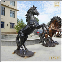 小(xiǎo)區景觀銅馬雕塑