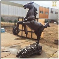 小(xiǎo)型銅馬雕塑擺件