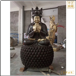 銷售坐像地藏王銅佛像