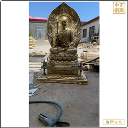 小(xiǎo)型地藏王銅雕佛像