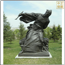公園大(dà)型古代人物(wù)景觀雕塑