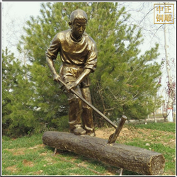 定制砍樹(shù)人物(wù)雕塑