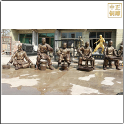 批發中(zhōng)醫文化人物(wù)雕塑