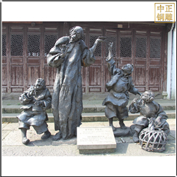 民俗人物(wù)雕塑廠家