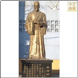 中(zhōng)醫院名醫人物(wù)雕塑