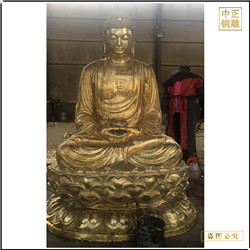 定制大(dà)型釋迦牟尼佛銅像價格