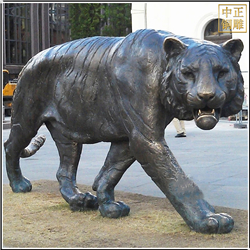大(dà)型室外(wài)老虎銅雕塑